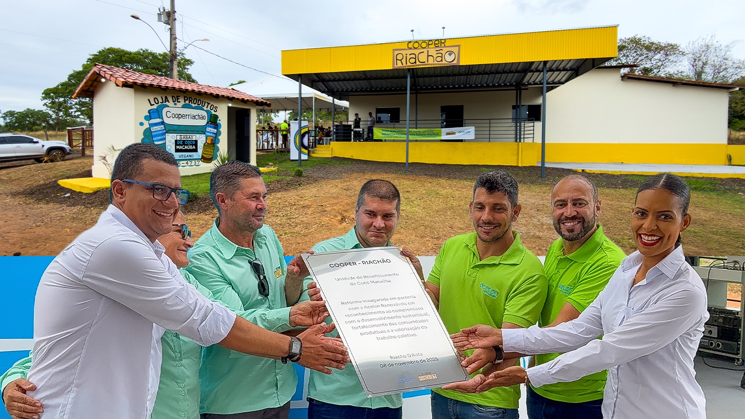 Acelen Renováveis amplia apoio institucional à COOPERRIACHÃO e reforça desenvolvimento da cadeia da macaúba